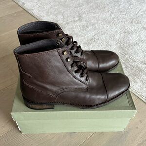 Brown Leather Boot